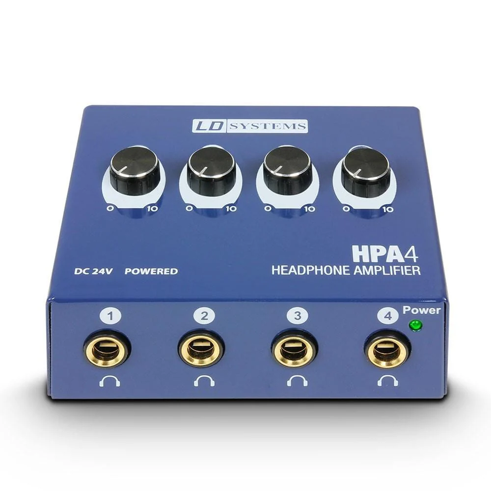 LD Systems HPA4 4 Channel Headphone Amplifier