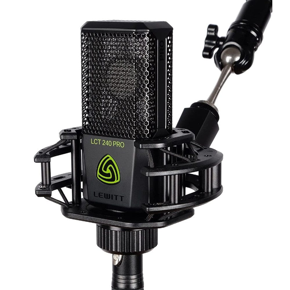 Lewitt LCT-240 Pro Value Pack Cardioid Condenser Microphone with Shockmount