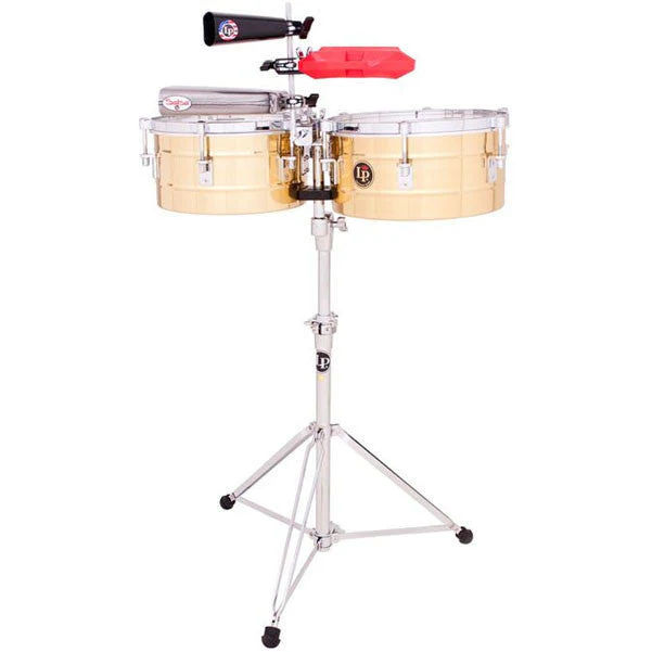 LP Latin Percussion Timbales Brass 12/ 13 inch, LP255-B
