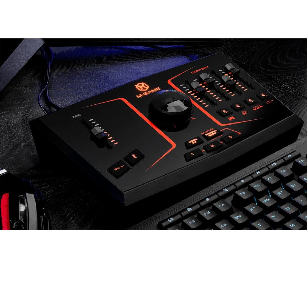 M-Audio M-Game Solo USB Streaming Mixer Audio Interface - Image 7
