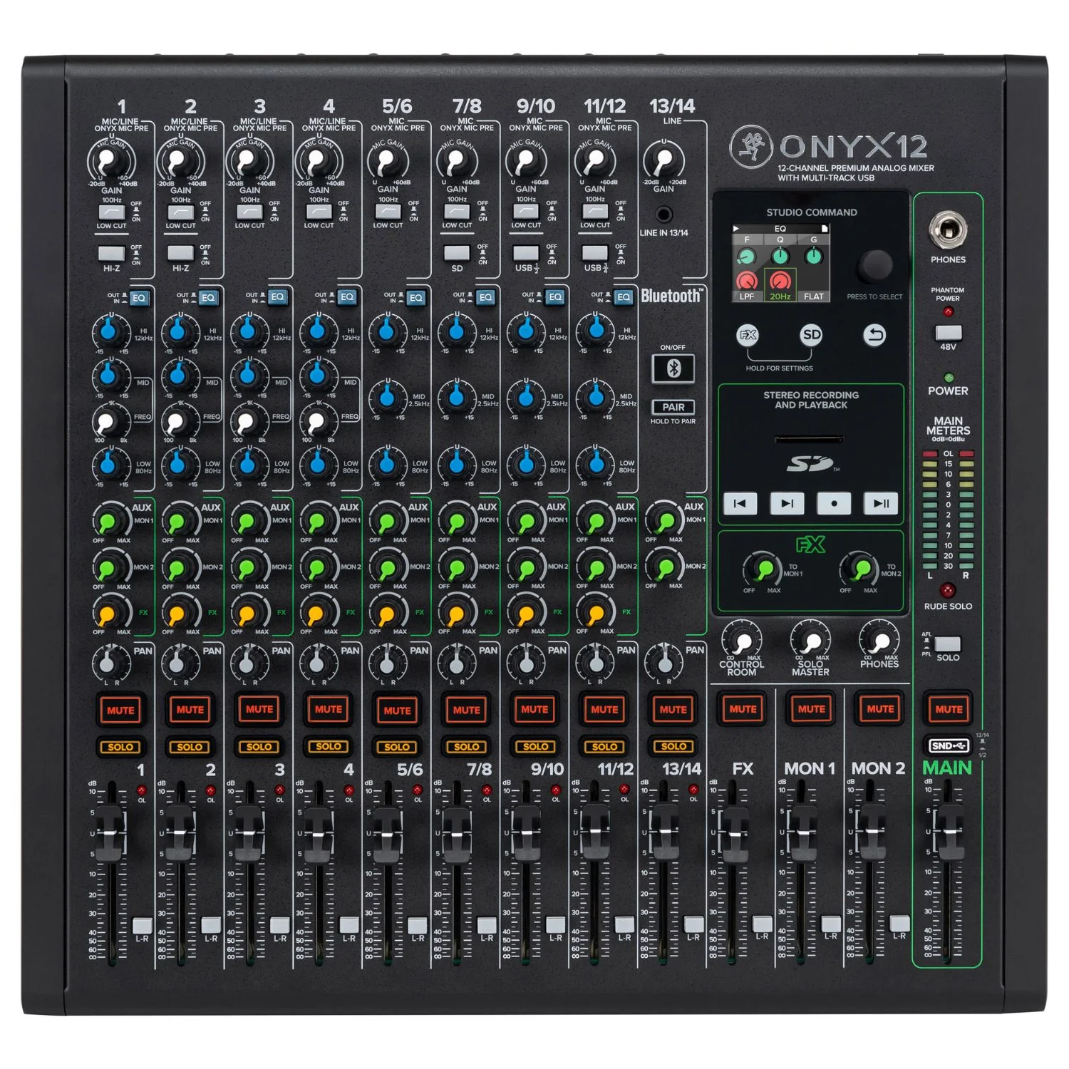 Mackie ONYX Premium Analog USB Mixer Bundle - Image 2