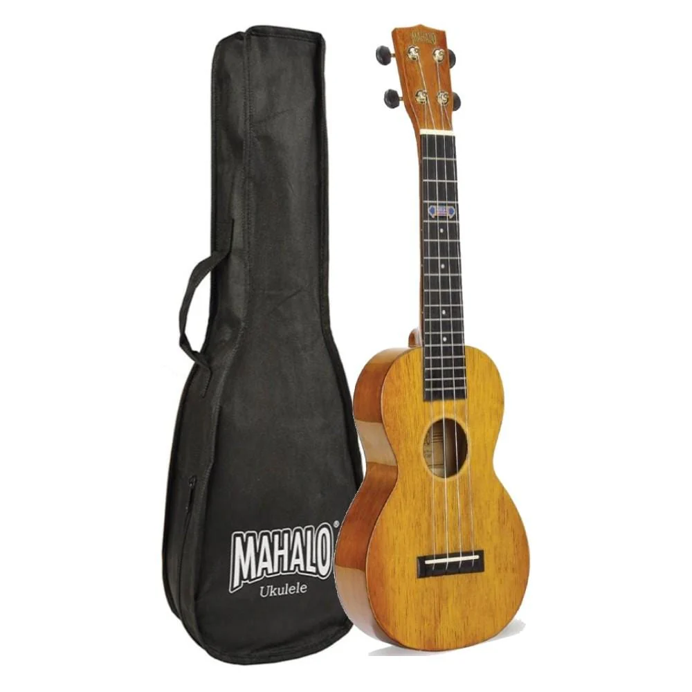 Mahalo MH2W Hano Series Concert Wide Neck Ukulele With Bag - Image 3