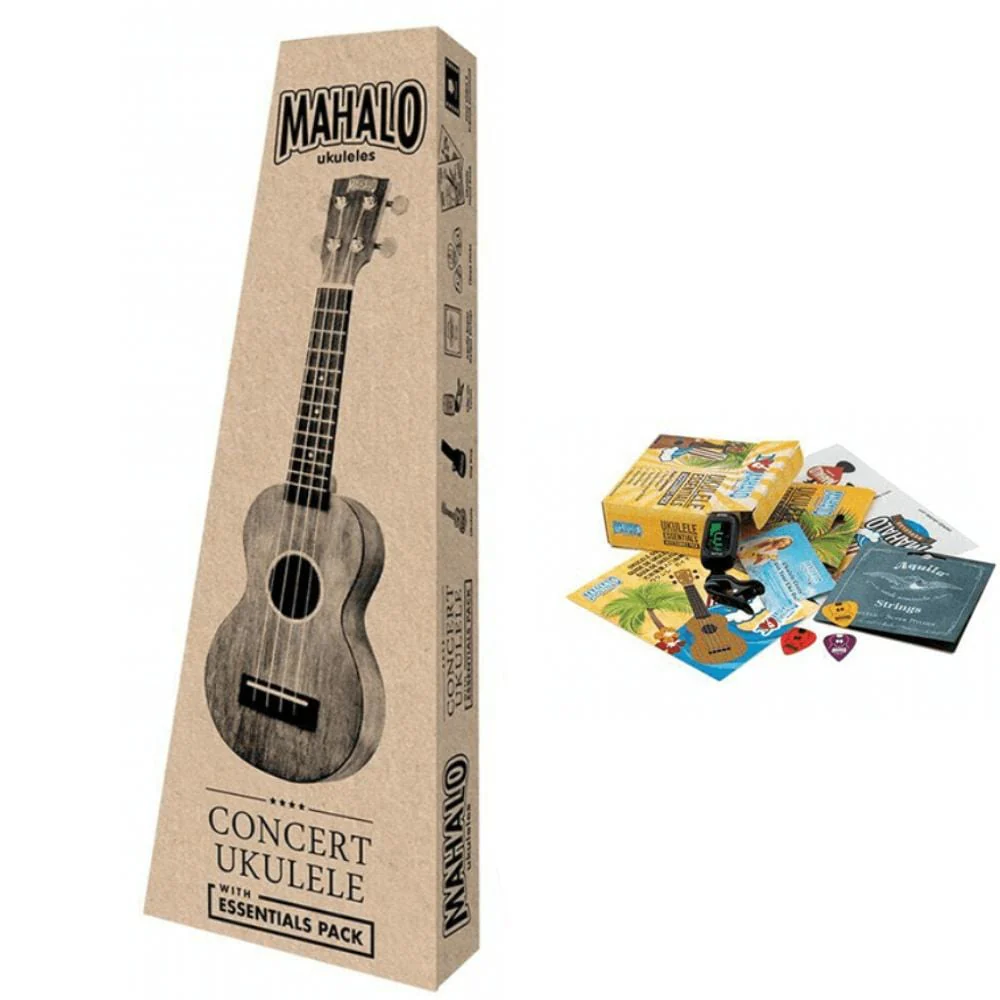 Mahalo MJ2 Java Series Concert Essentials Ukulele Pack - Image 2