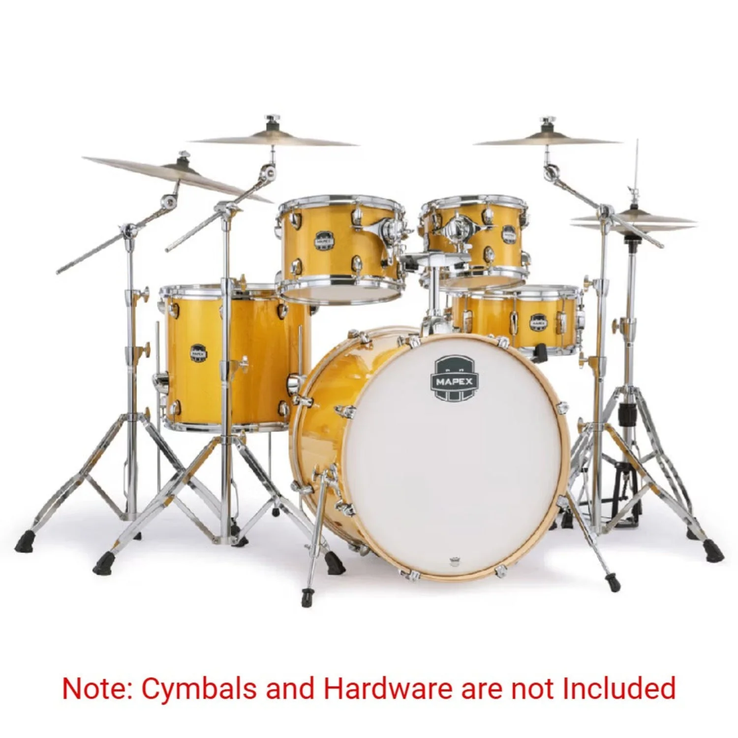 Mapex MA529SF Mars Birch 5 Piece Rock Shell Pack - Image 10