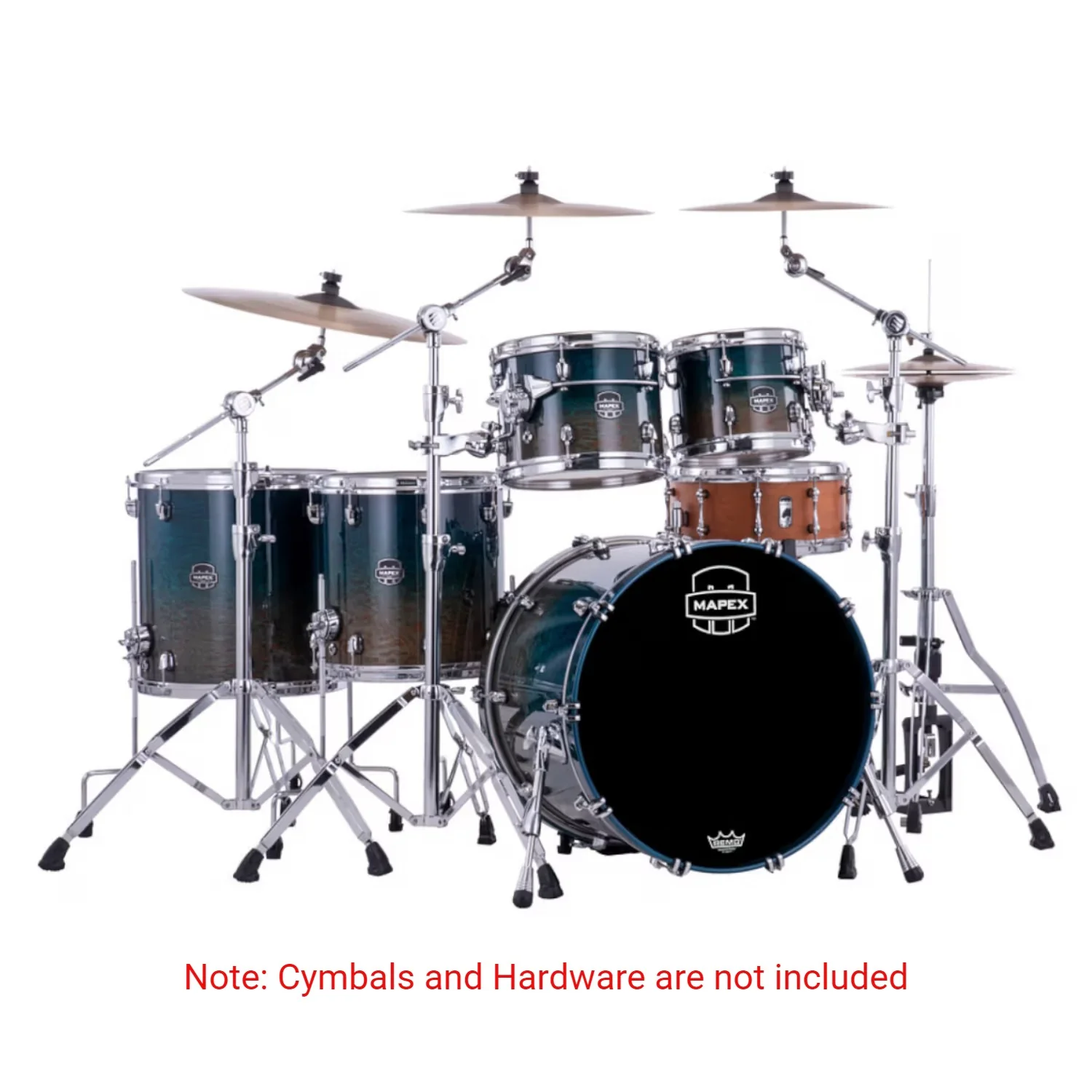 Mapex Saturn Evolution 5 Piece Shell Pack Acoustic Drum Kit - Image 7