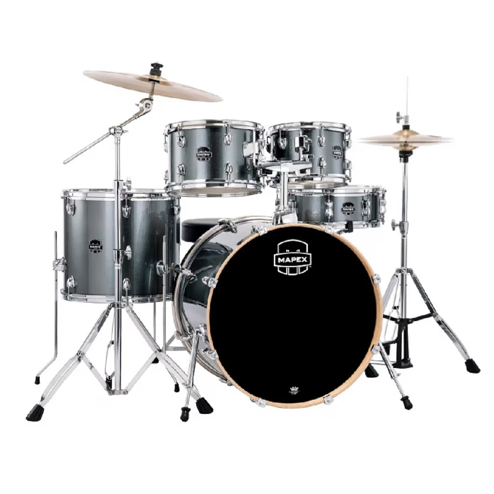 Mapex Venus 5 Piece Acoustic Drum Set with Hardware & Throne - Image 10
