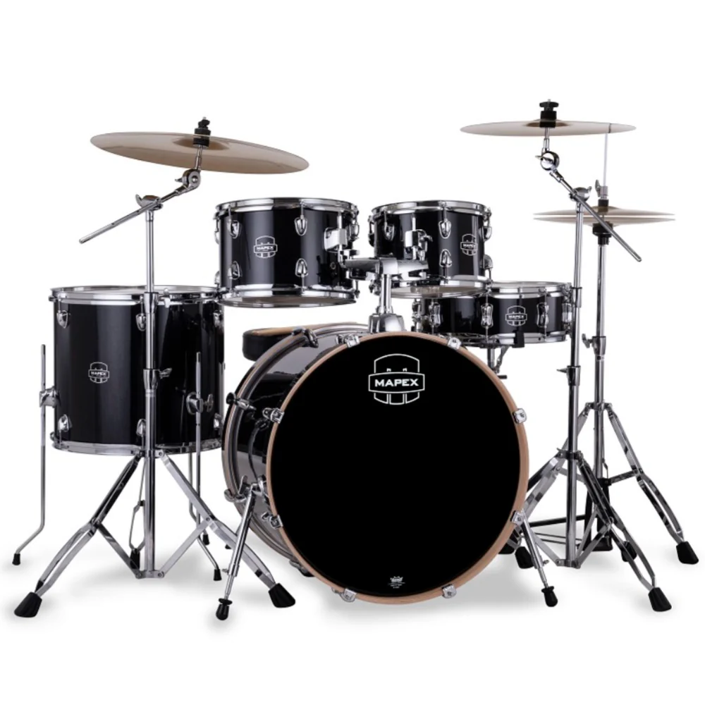 Mapex Venus 5 Piece Acoustic Drum Set with Hardware & Throne - Image 4