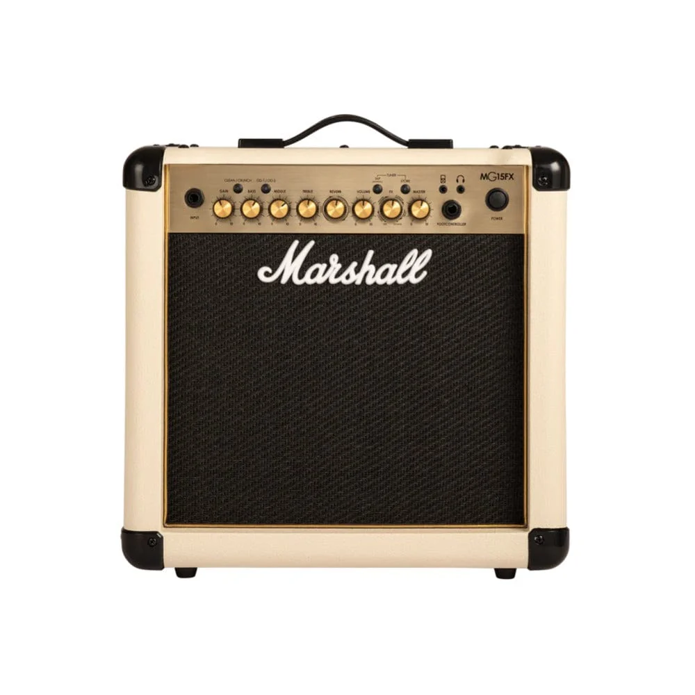 Marshall MG-15GFX Gold Series 15-Watts Combo Guitar Amplifier with Effects - Image 7