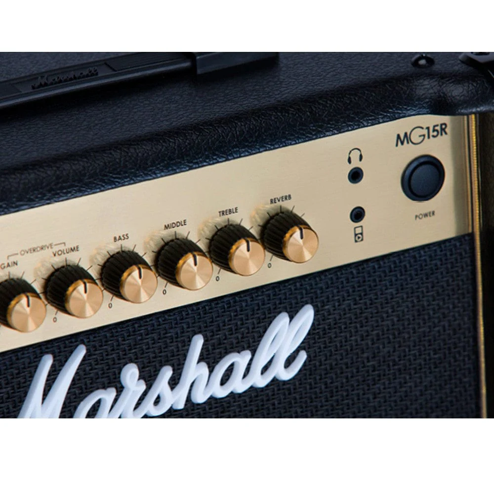Marshall MG-15GFX Gold Series 15-Watts Combo Guitar Amplifier with Effects - Image 8