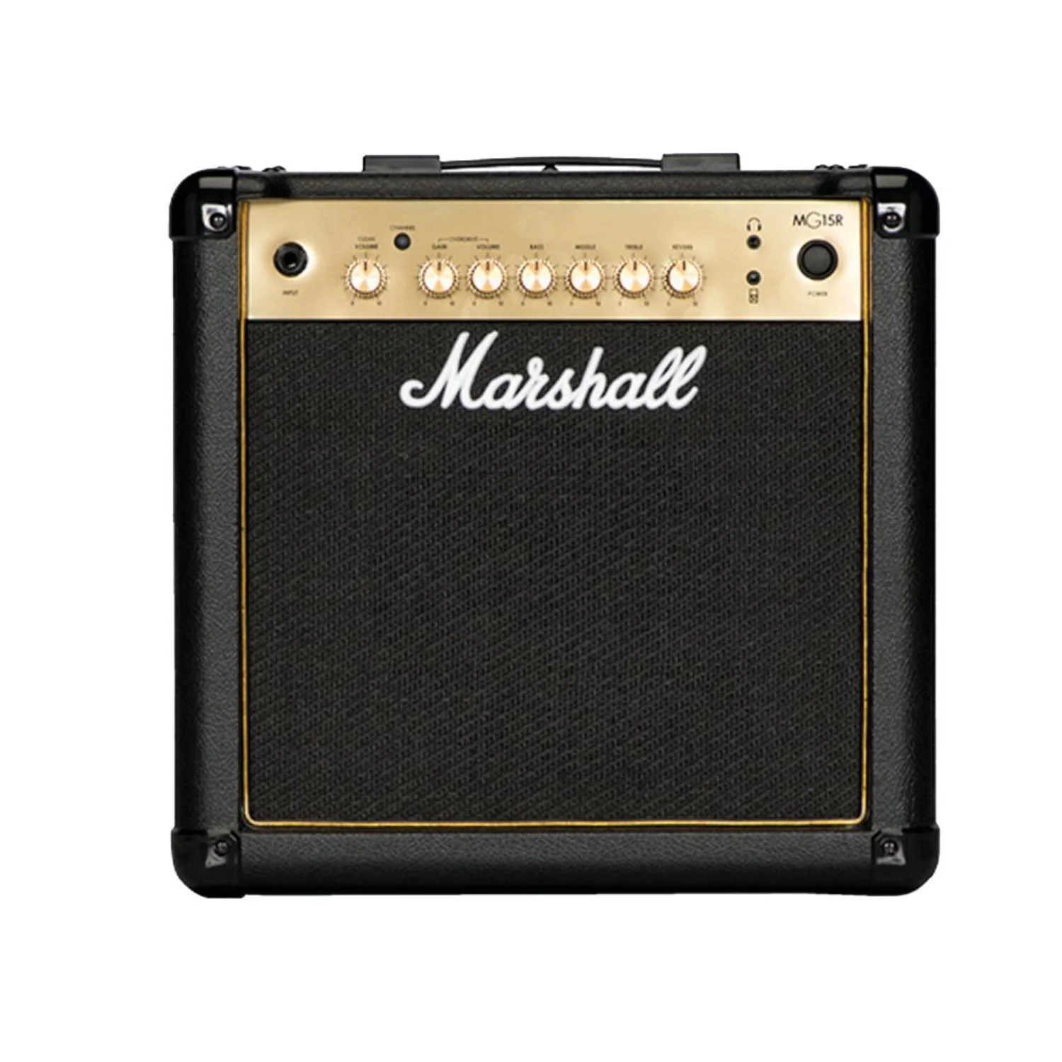 Marshall MG-15GR Gold Series 15-Watts Combo Guitar Amplifier with Reverb