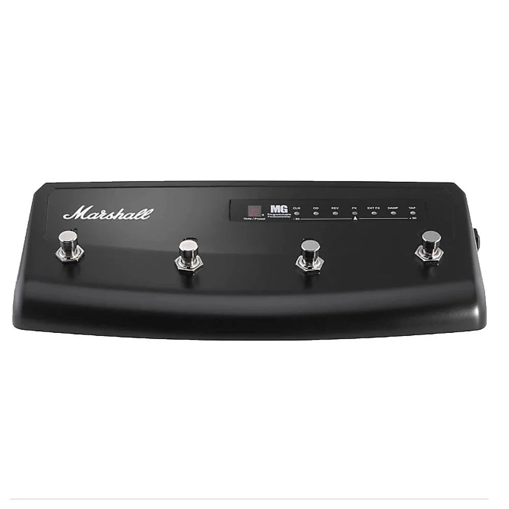 Marshall PEDL-90008 4-Button Footswitch With Tuner for Marshall MG Amplifiers - Image 2