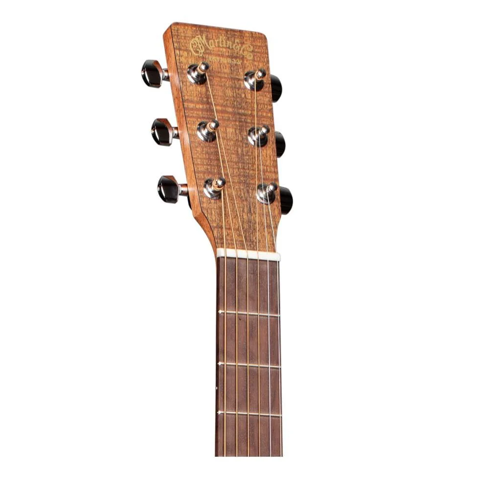 Martin DX2E Dreadnought Semi Acoustic Guitar with Gig Bag - Image 3