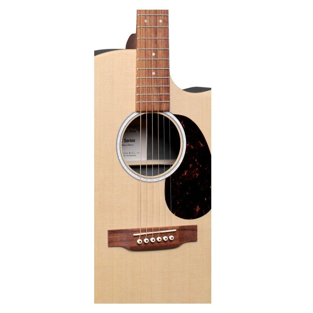 Martin GPCX2E Dreadnought Semi Acoustic Guitar with Gig Bag - Image 2