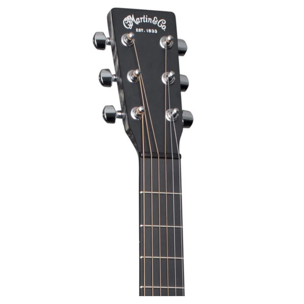 Martin OMC X1E 6 String Electro Acoustic Guitar with Gig Bag - Black - Image 3
