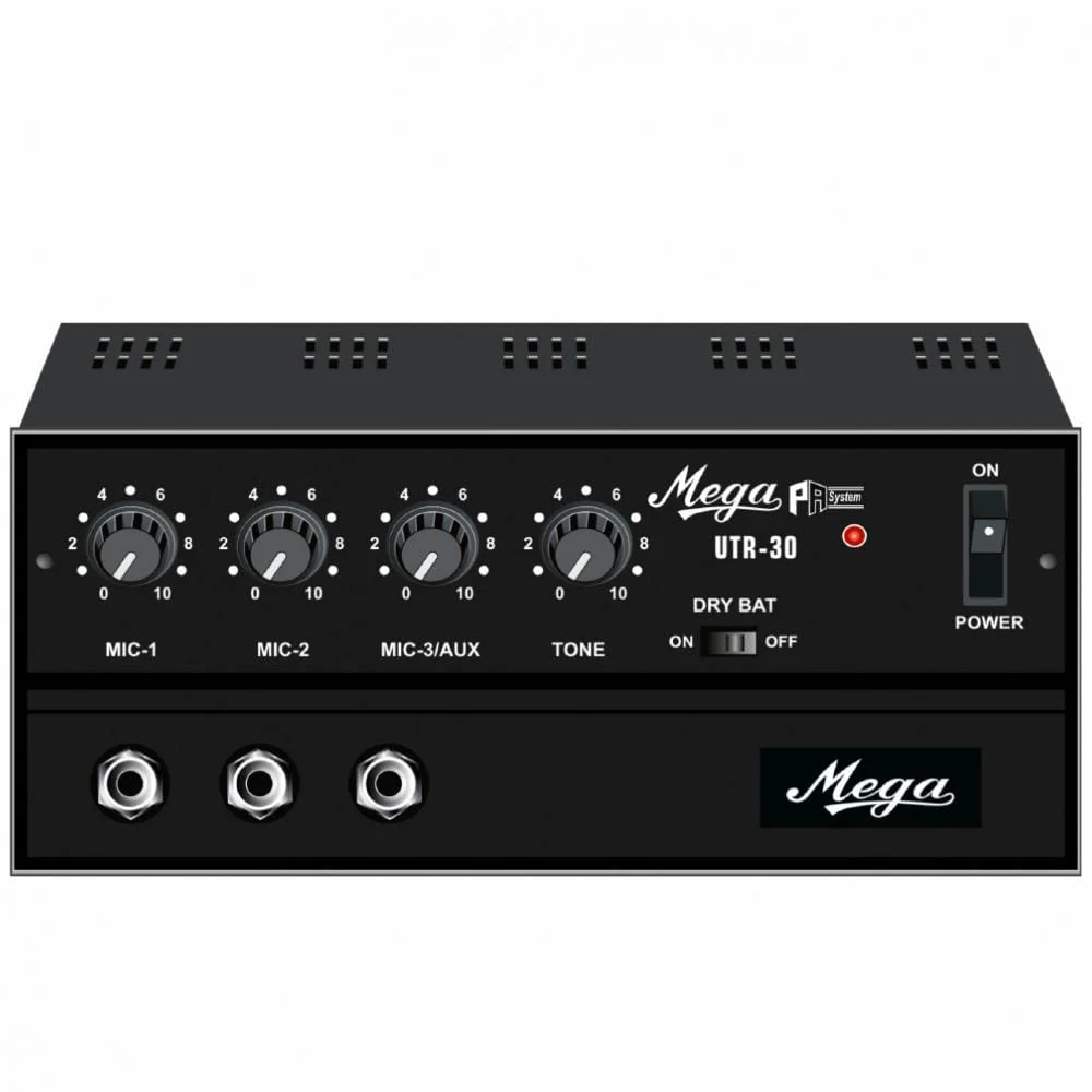 Mega UTR-30 Low Power Mixer Amplifier