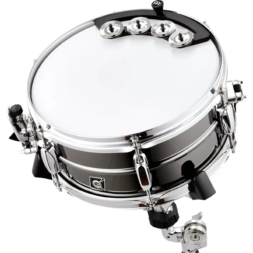 Meinl BBTA1 Backbeat Tambourine For 10"-12" Stainless Steel Jingles Drums - Image 2