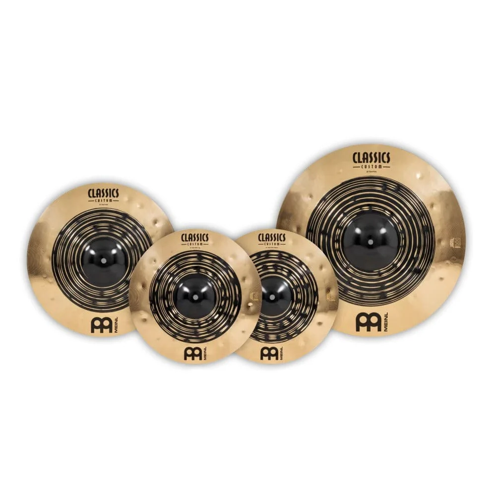 Meinl CCDU141620 Classics Custom Dual 4Piece Cymbals Pack - Image 2