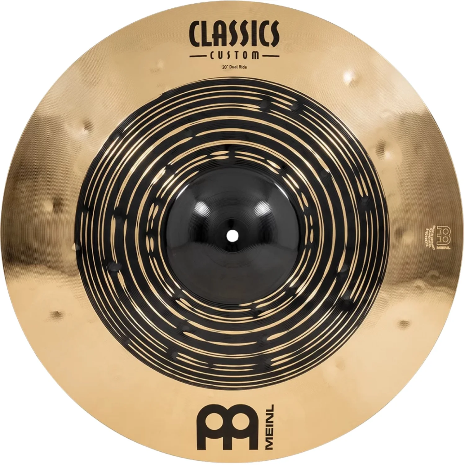 Meinl CCDU4680 Classics Customs Dual 14"HH 16"TC 18"Cr 20"Rd Cymbals Set - Image 7