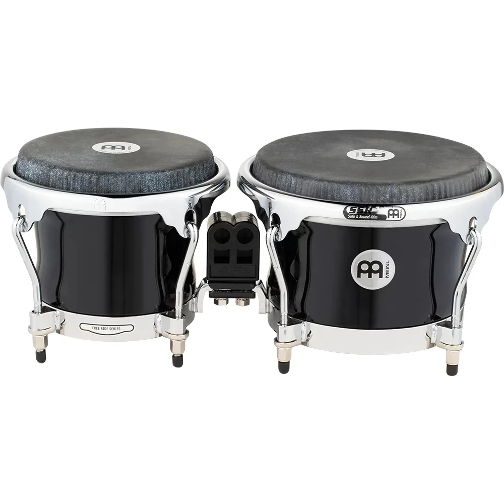 Meinl FFBR400BK Fibercraft Series Fiberglass Bongo - Black - Image 2