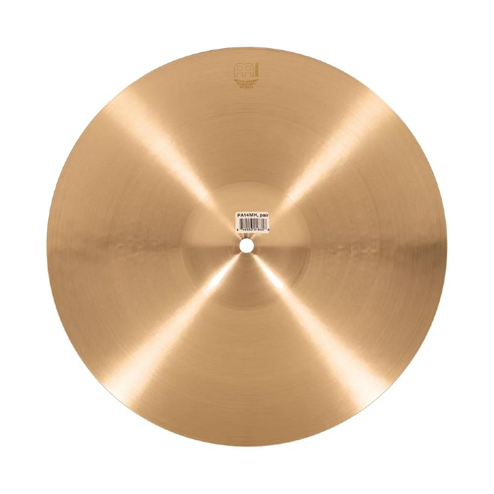 Meinl PA14MH 14-Inch Pure Alloy Medium Hi-Hat Cymbals - Image 3