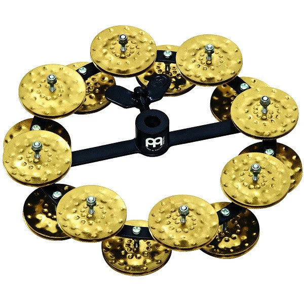 Meinl Percussion HTHH2B-BK Hi-Hat Tambourine - Black