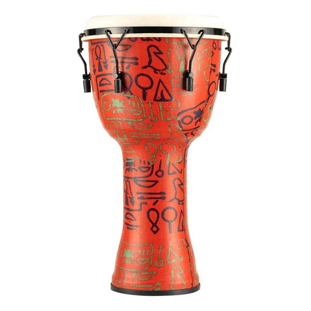 Meinl Percussion Travel Series Pharaoh's Script 12 Inch Mechanical Tuned Djembe - Image 2