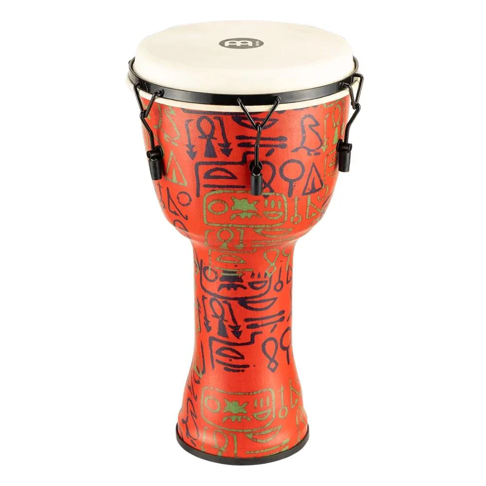 Meinl Percussion Travel Series Pharaoh's Script 12 Inch Mechanical Tuned Djembe - Image 3