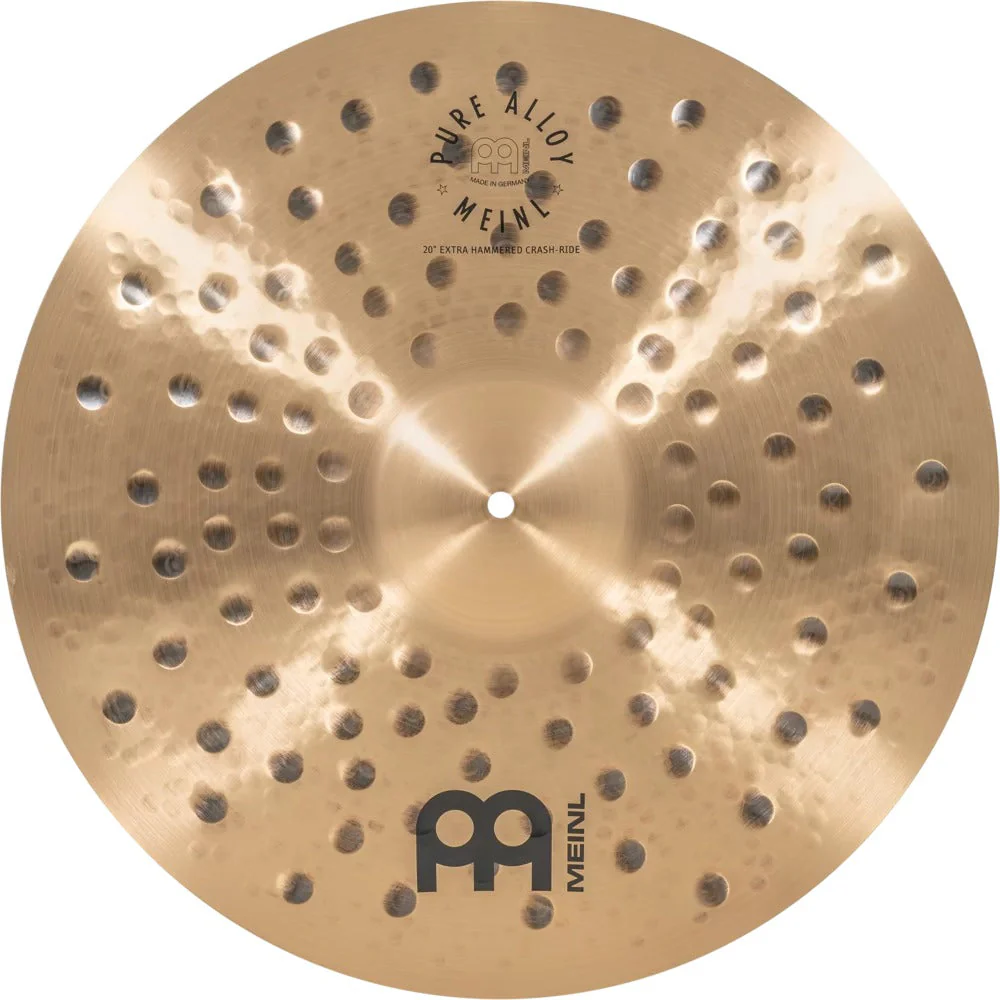 Meinl Pure Alloy Extra Hammered Crash Ride Cymbals