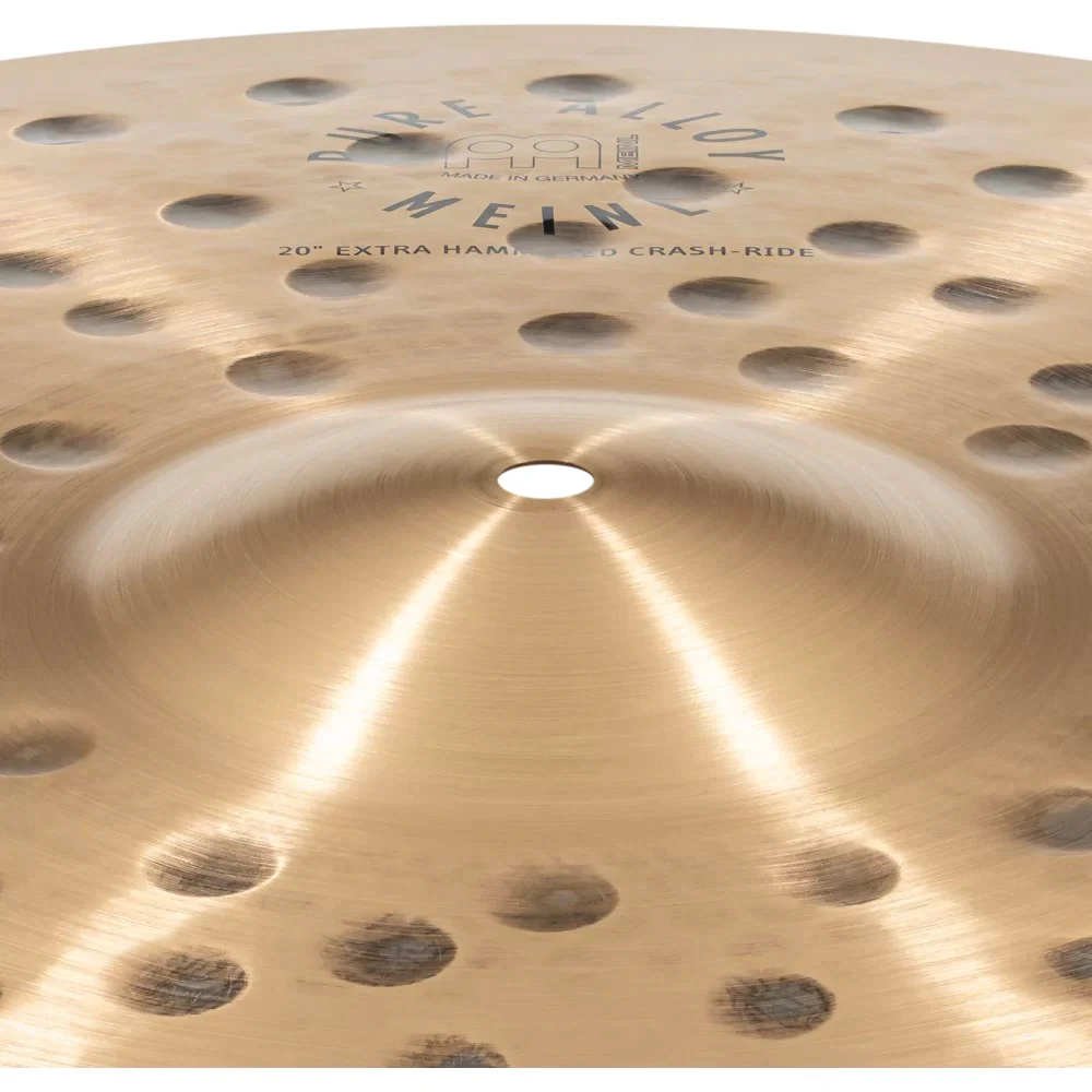 Meinl Pure Alloy Extra Hammered Crash Ride Cymbals - Image 6
