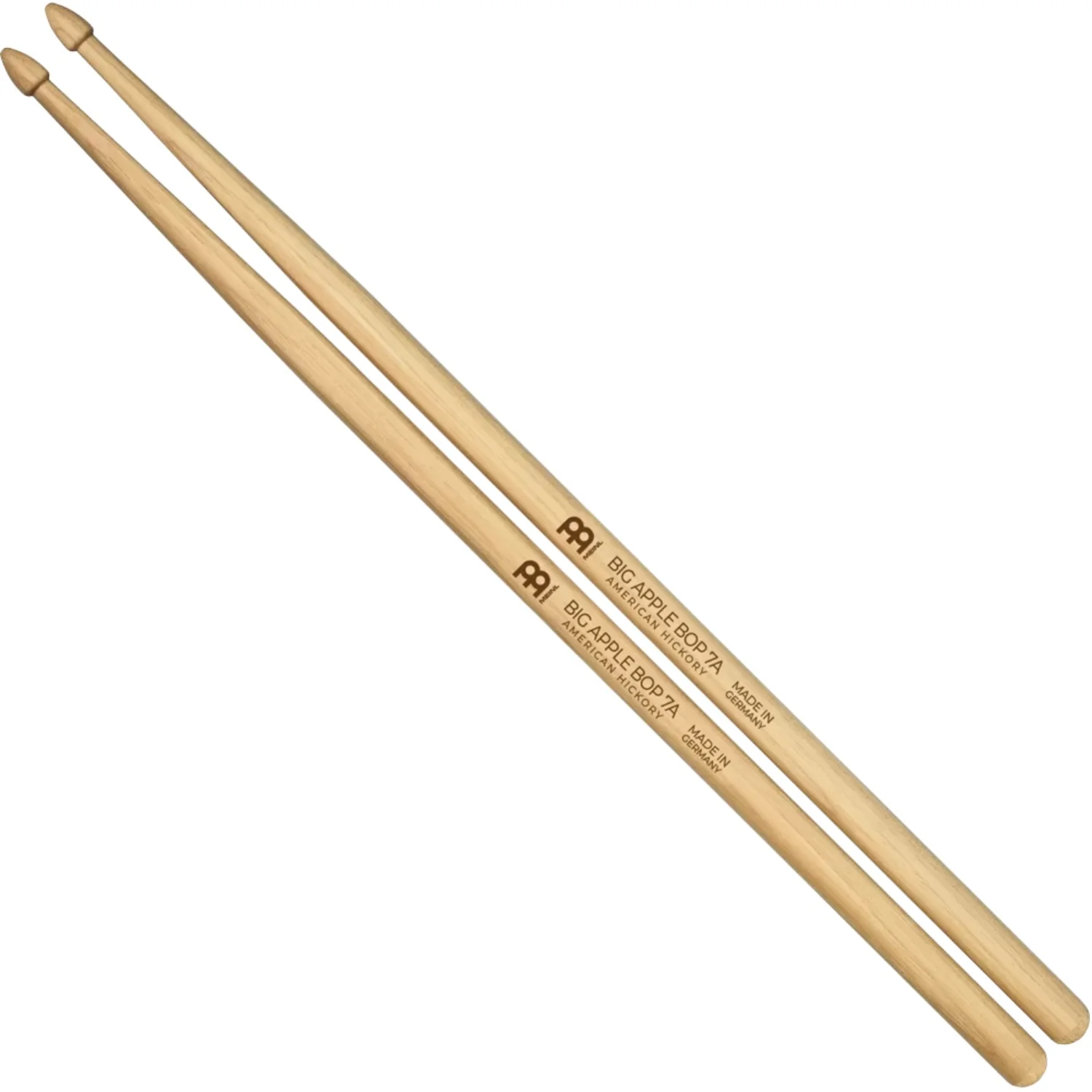 Meinl SB111 Big Apple Bop American Hickory Acorn Wood Tip Drumstick - 7A