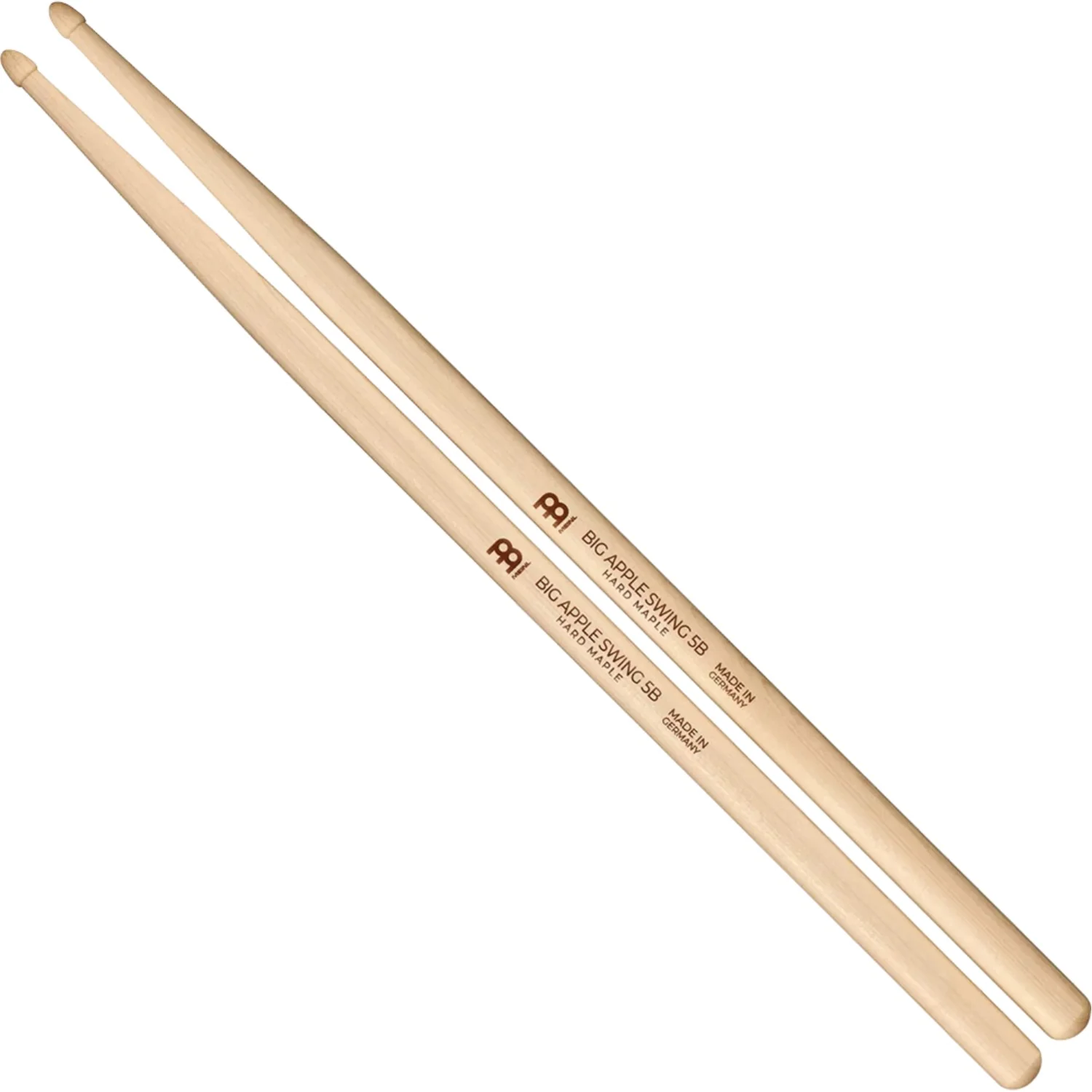 Meinl SB124 Big Apple Swing Maple Wood Tip Drumstick - 5B
