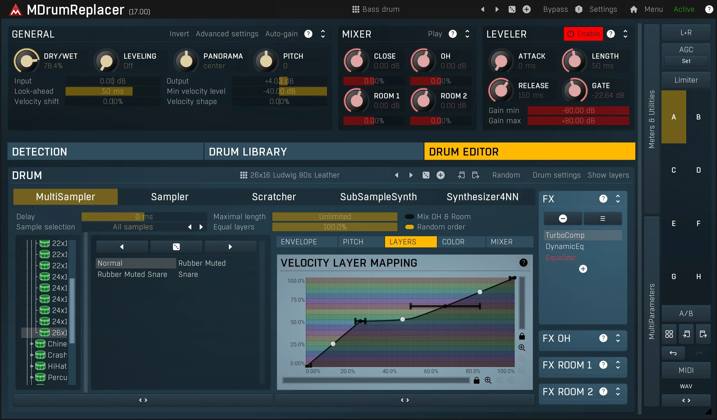 MELDA MDrumReplacer Drum Replacer – Professional Audio Software & Plugin - Image 2
