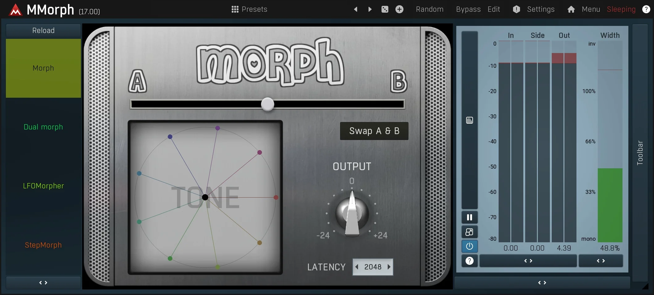 MELDA MMorph Morpher – Professional Audio Software & Plugin