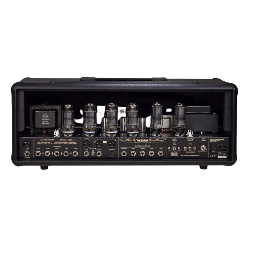 Mesa Boogie Dual Rectifier 100 Watt Electric Guitar Amplifier Head - Diamond Face Plate - Image 2