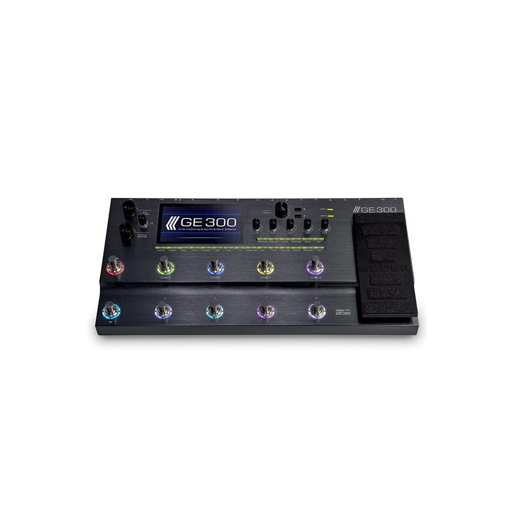 Mooer GE300 Amp Modelling Synth Multi Guitar Effect Pedals