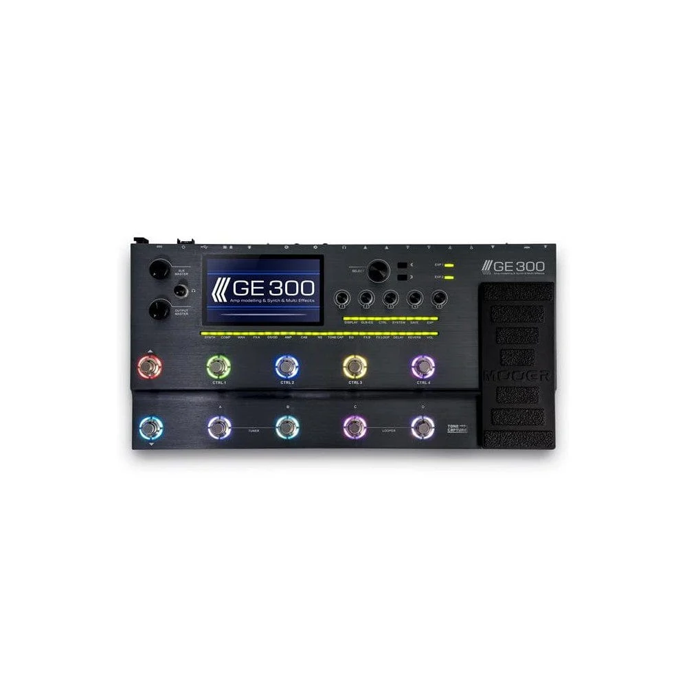 Mooer GE300 Amp Modelling Synth Multi Guitar Effect Pedals - Image 4