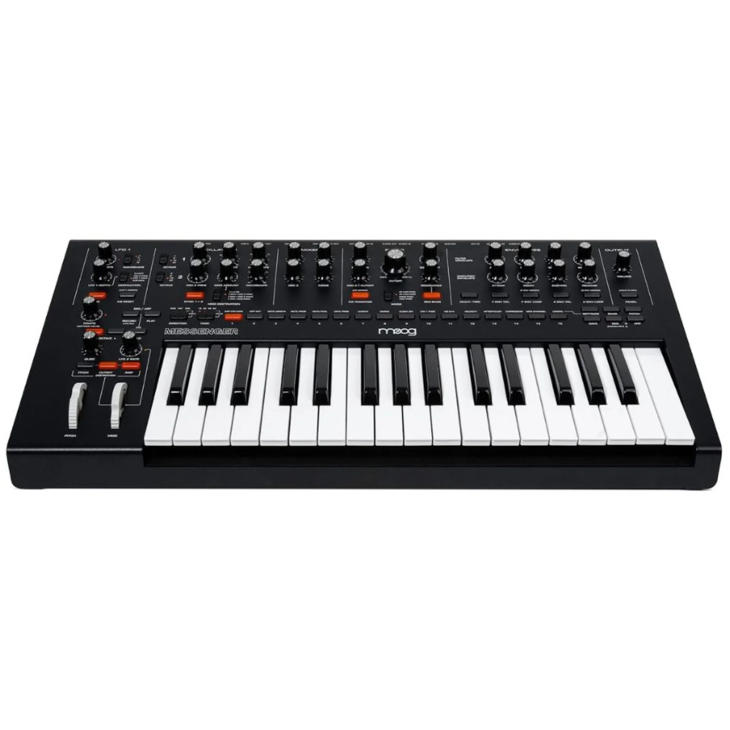 Moog Messenger A Monophonic Analog Keyboard Synthesizer