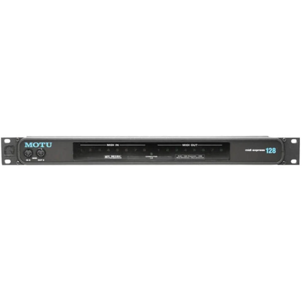 MOTU MIDI Express 128 8 In/9 Out MIDI Interface