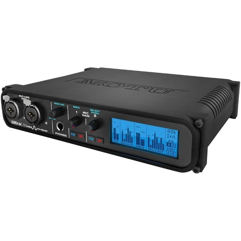Motu UltraLite mk4 18x22 USB Audio Interface - Image 2