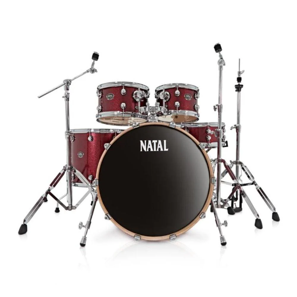 Natal KAR-UFX Arcadia Series 5-Piece Acoustic Drum Kit with Hardware - Image 6