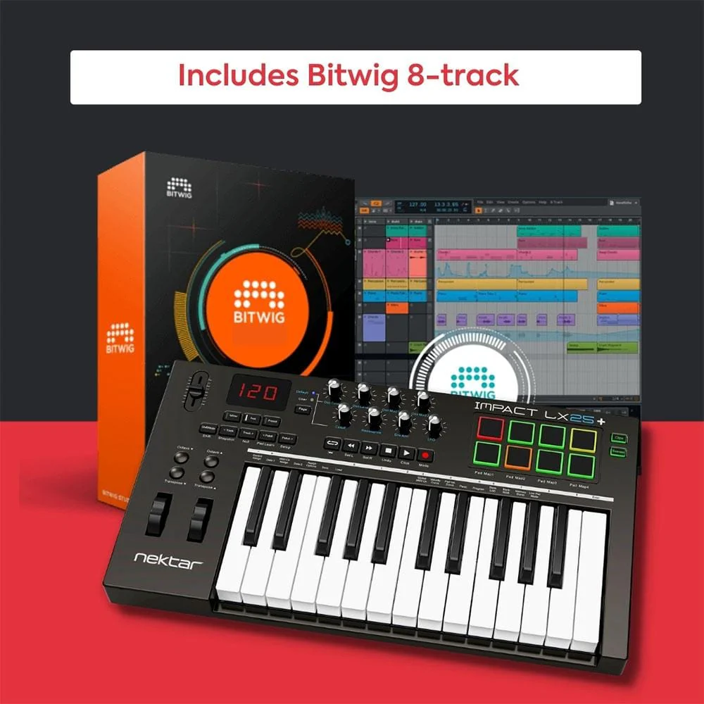 Nektar Impact LX25+ 25-key Midi Keyboard - Open Box - Image 10