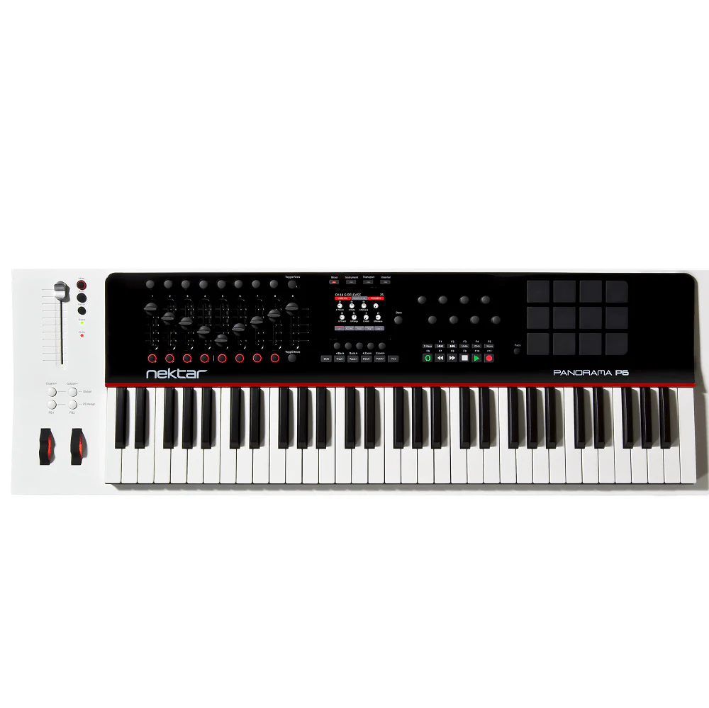Nektar Panorama P6 61-key Midi Keyboard Controller With Btwig Software, Cloth, Gigbag & Ebook - Image 2