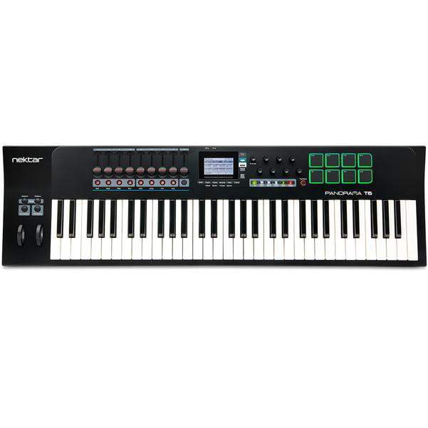 Nektar Panorama T6 61-Key Midi Keyboard Controller With Btwig Software, Cloth, Gigbag & Ebook - Image 2
