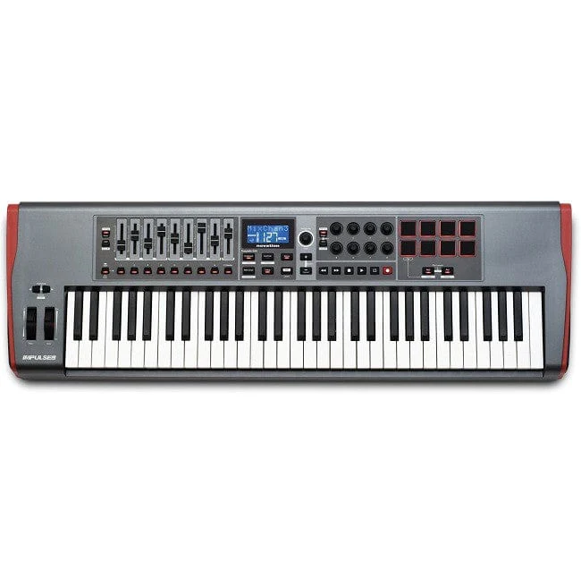 Novation Impulse 61 USB Midi Keyboard - 61 Keys
