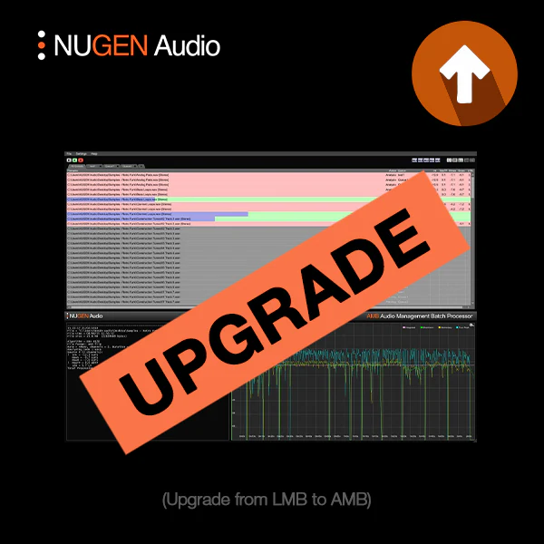 NUGEN Audio Management Batch Processor Queue - LMB Upgrade – Professional Audio Software & Plugin