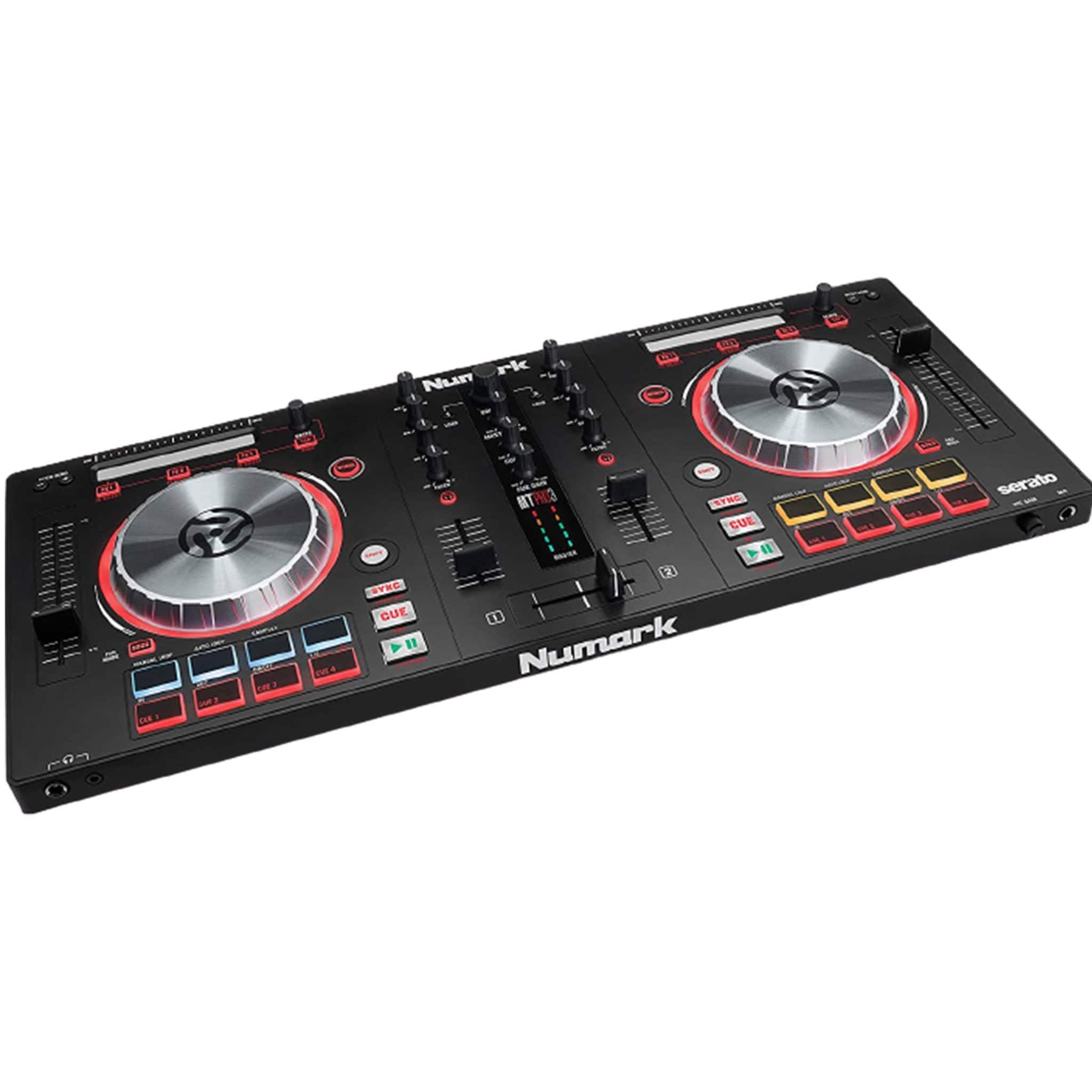 Numark Mixtrack Pro 3 All-In-One DJ Controller for Serato DJ with Headphones - Image 7