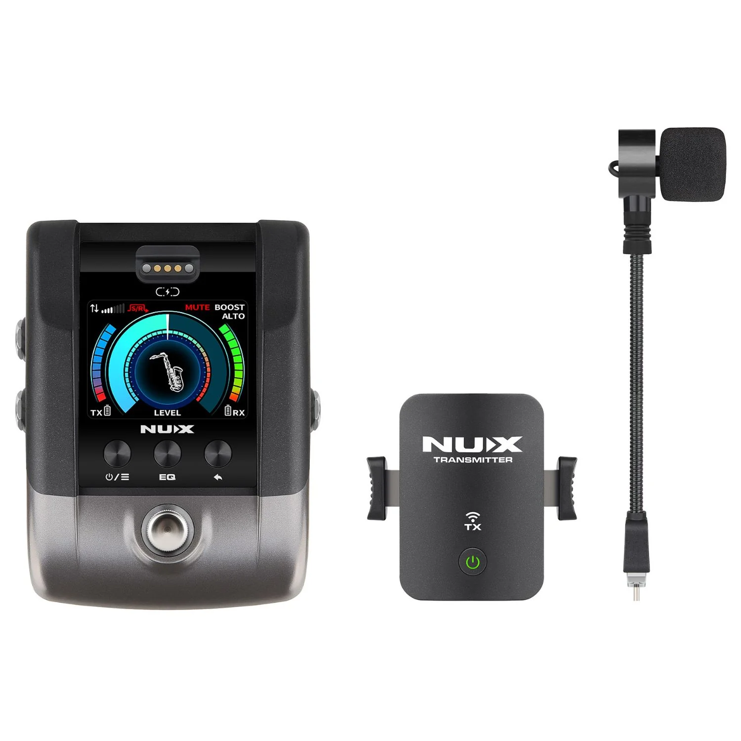 Nux B-6 PRO Wireless System Controller for Wind Instruments - Image 4