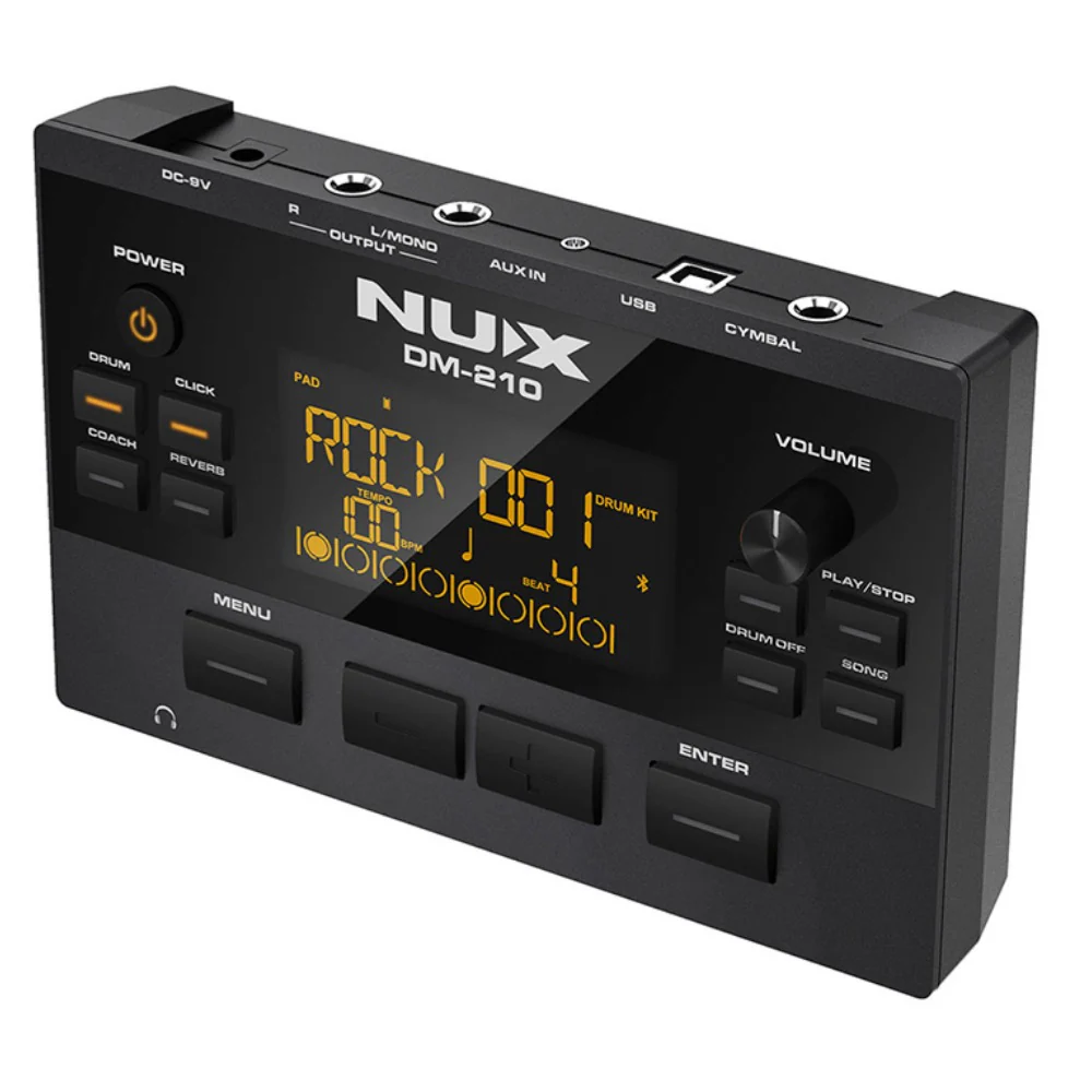 Nux DM-210 Mesh Head Digital Electronic Drum Kit - Image 5