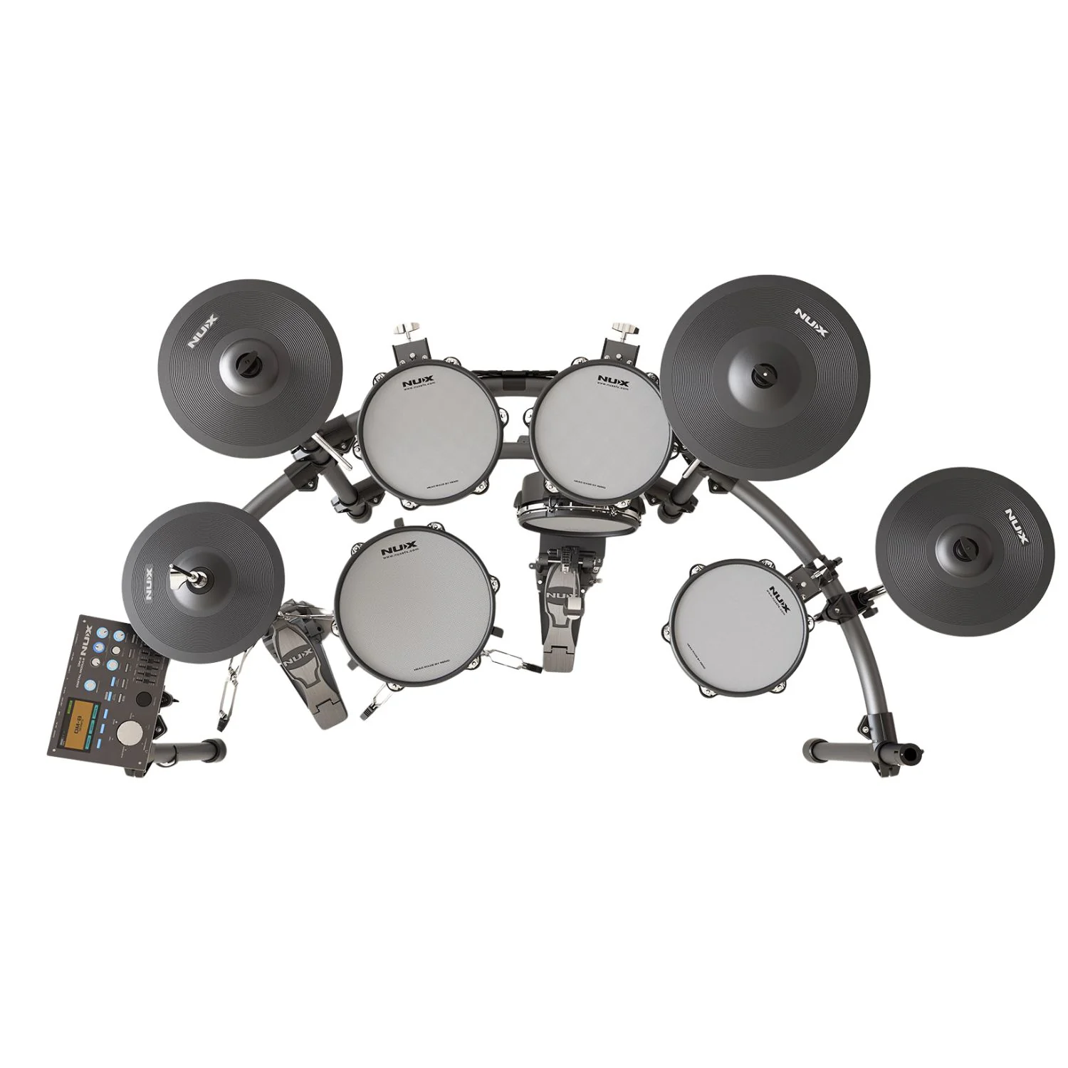 Nux DM-8 Mesh Head Digital Acoustic Drum Set - Image 3