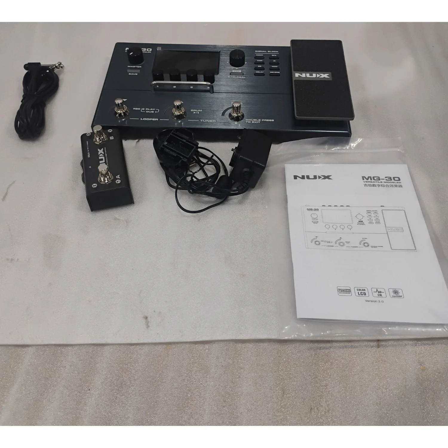 Nux MG 30 Guitar Multieffects Processor - Open Box - Image 9